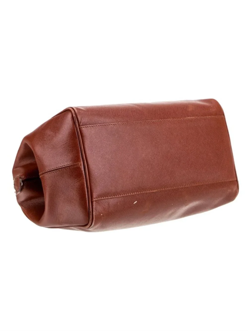 Prada Saffiano Lux Leather Top Handle Bag Vintage